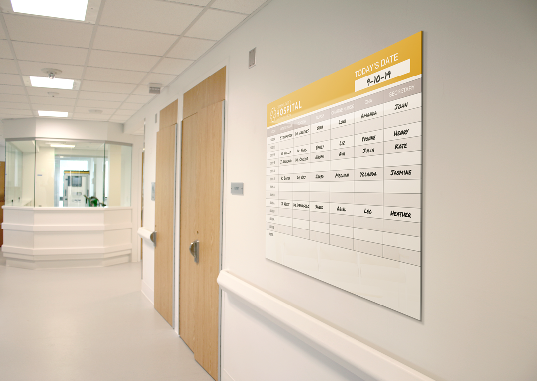 cleaveland clinic whiteboard