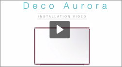 DecoAurora Vinyl Bulletin Boards